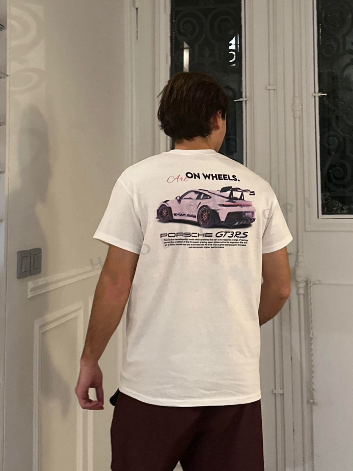 "Pink Porsche AOT" t-shirt (2 colors)