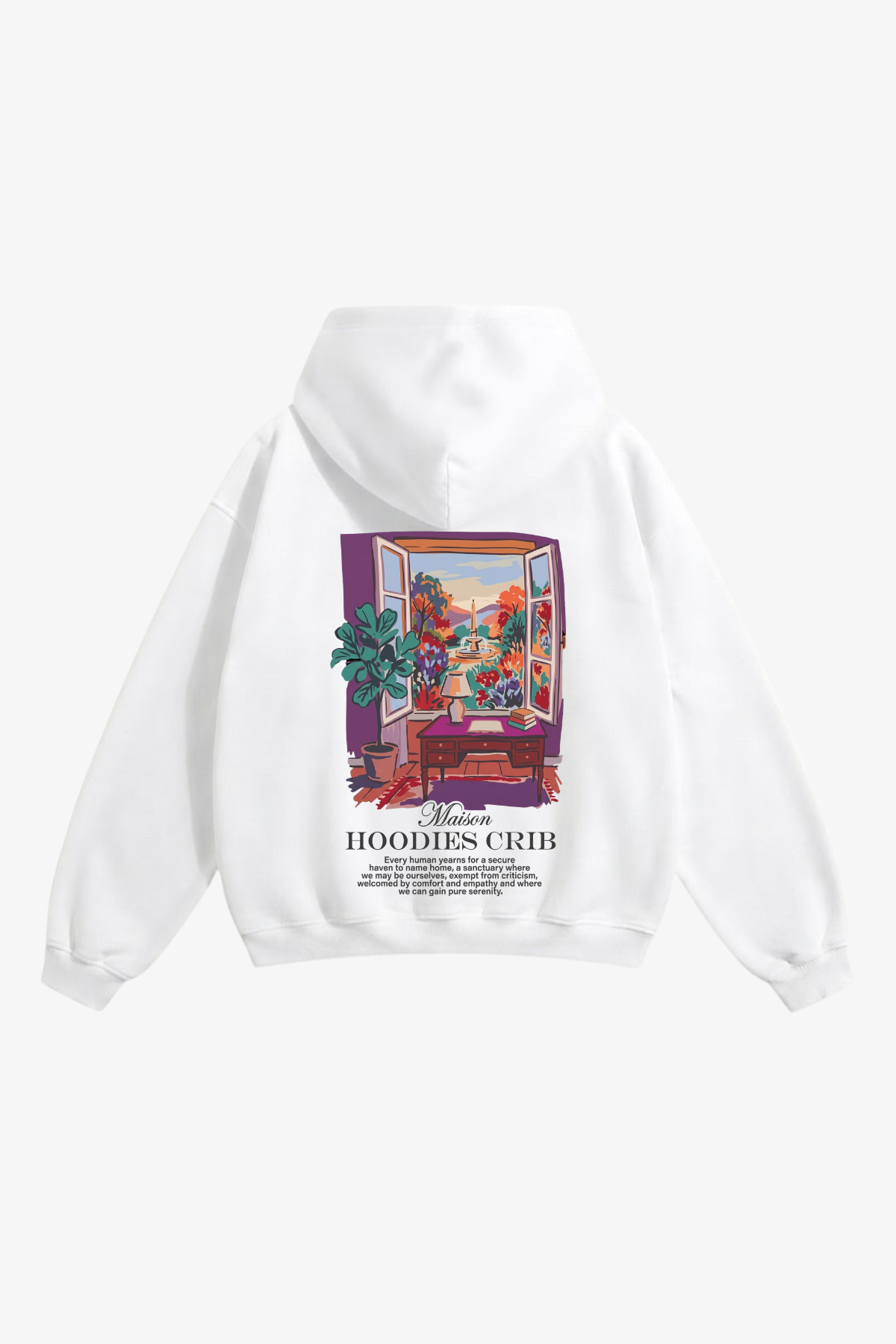 "Maison du crib" hoodie