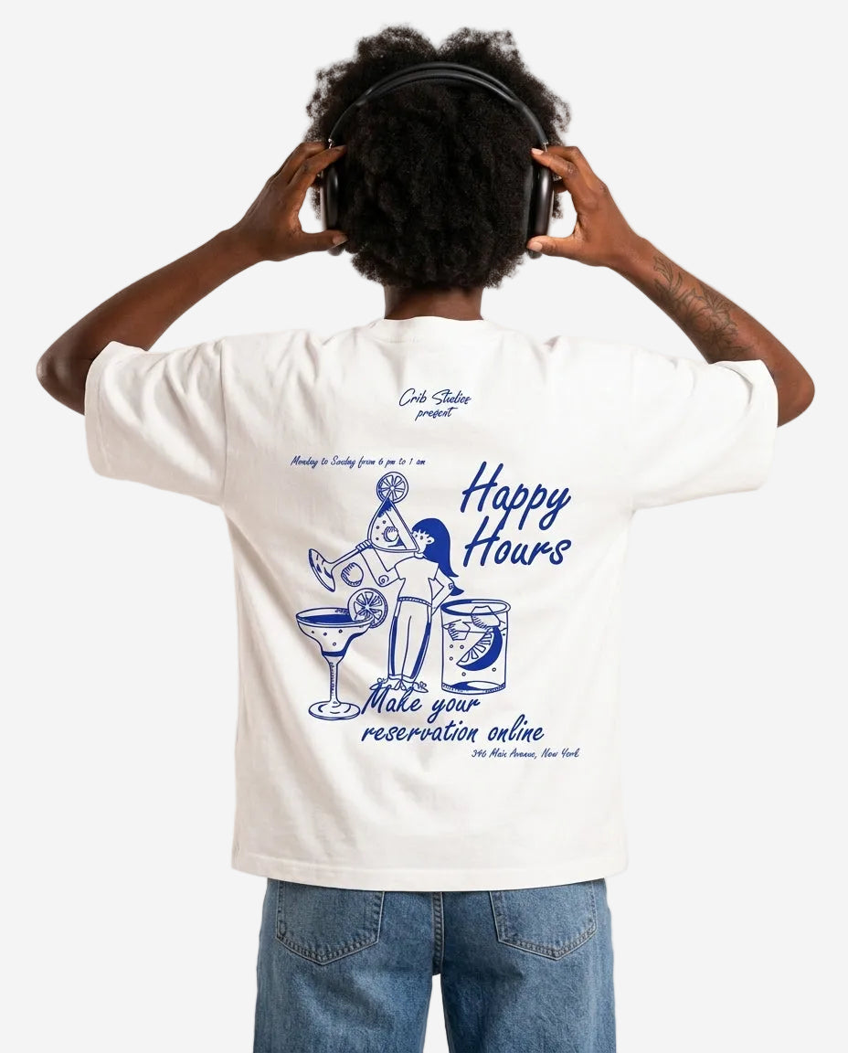 "Happy Hours" t-shirt