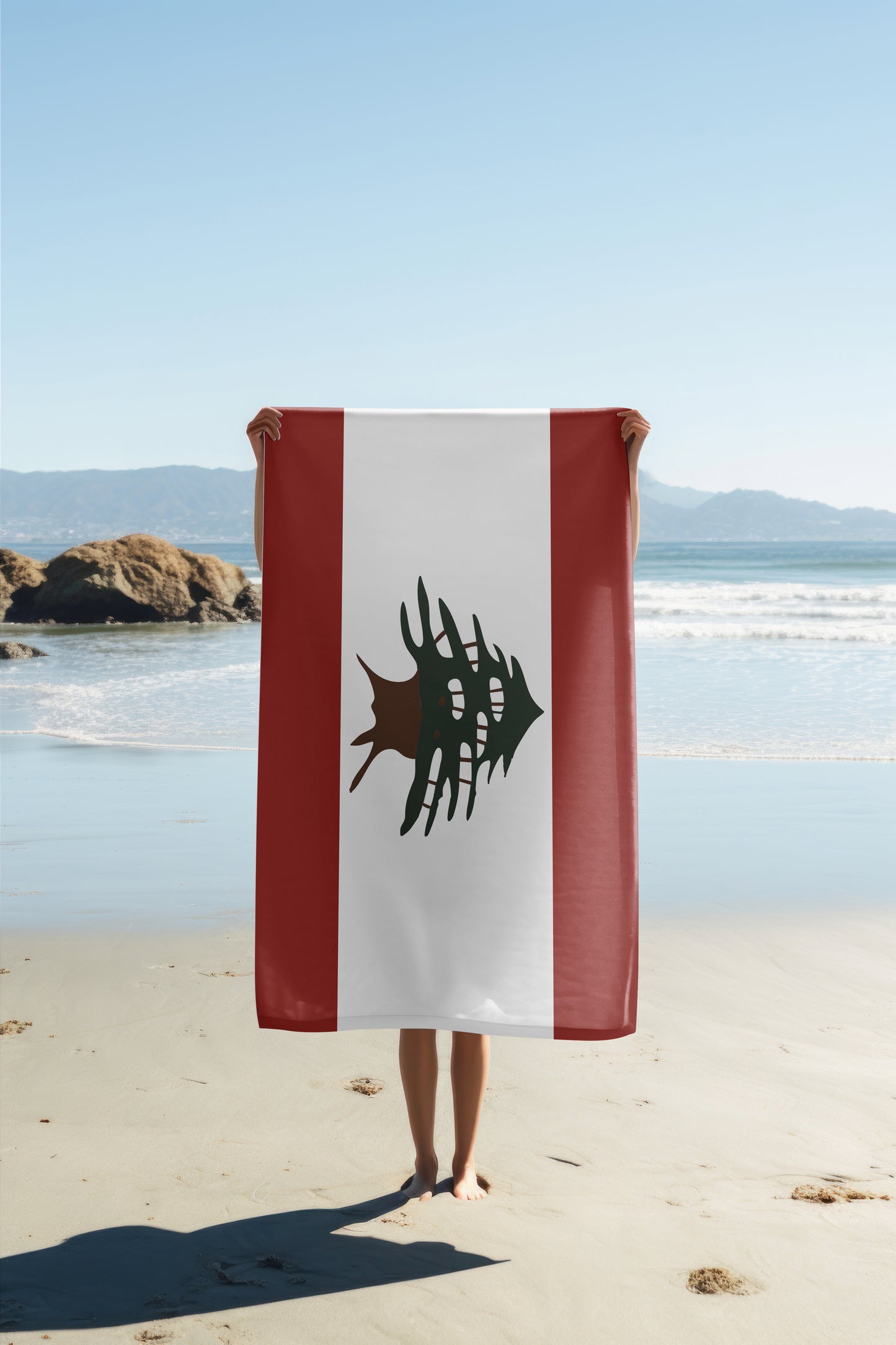 "Lebanese SeaWater Beach Towel"