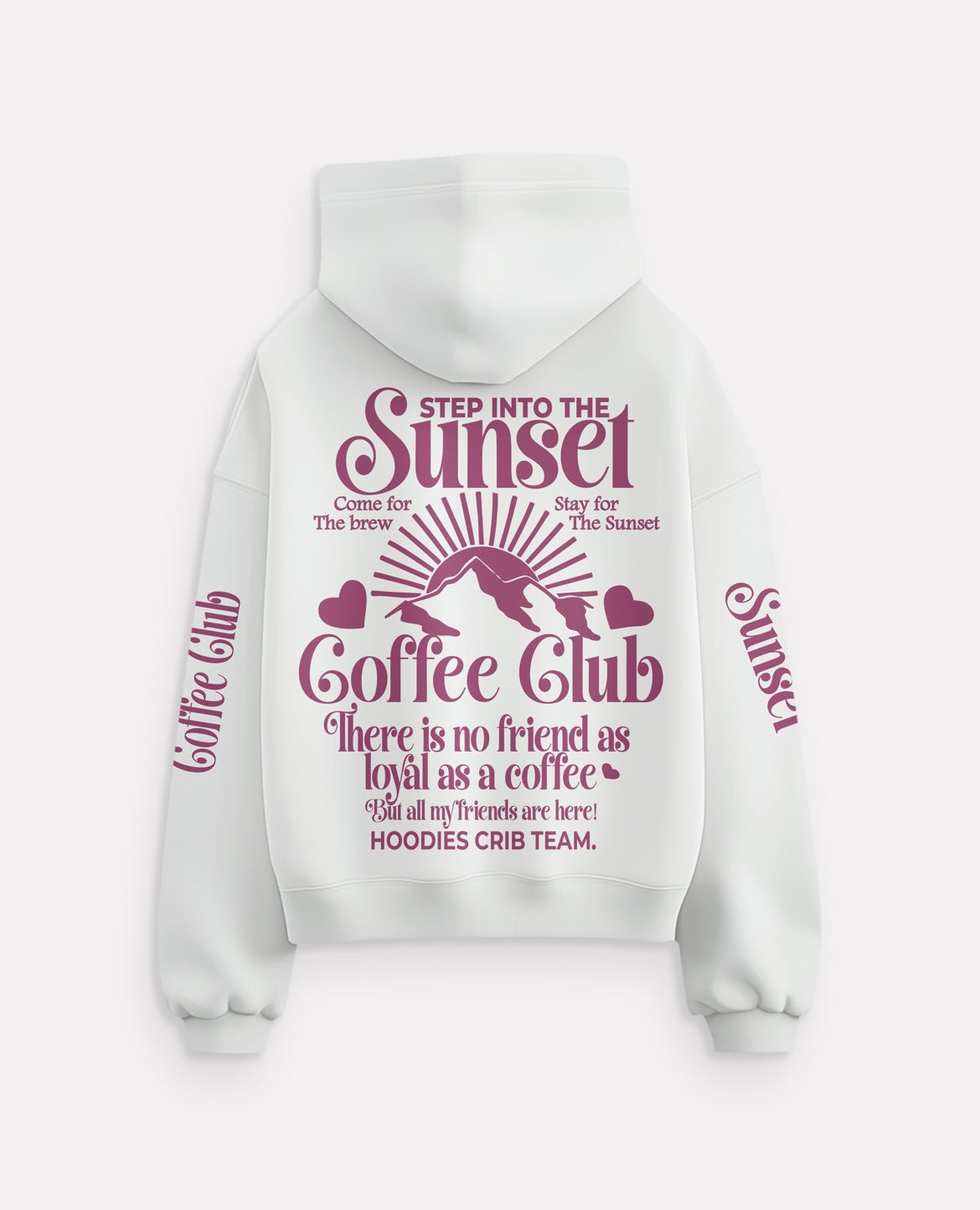 "Sunset Coffee Club" hoodie