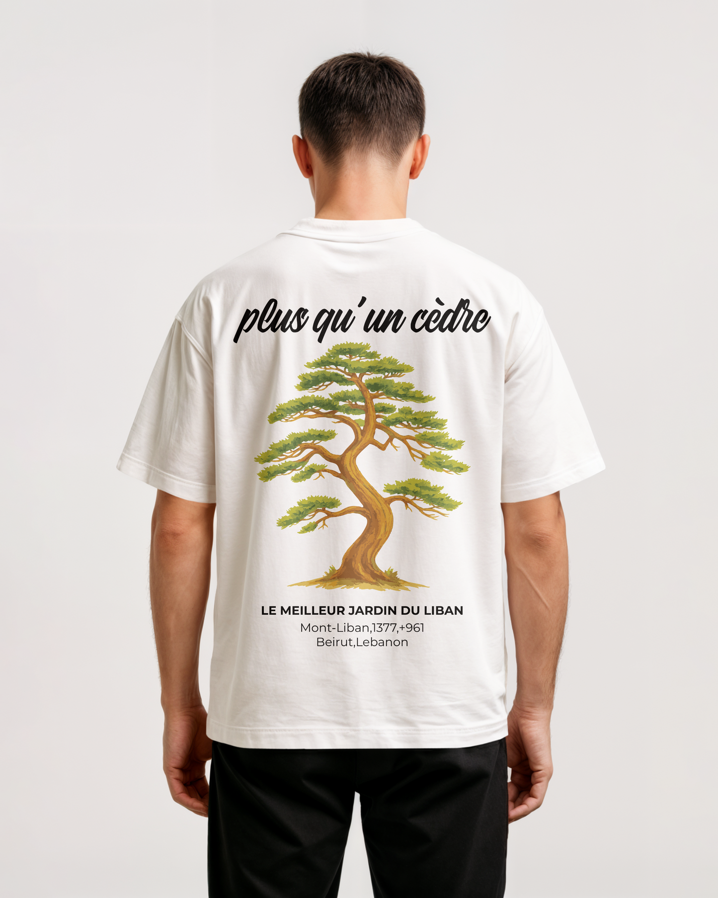 "Plus qu'un cèdre" t-shirt
