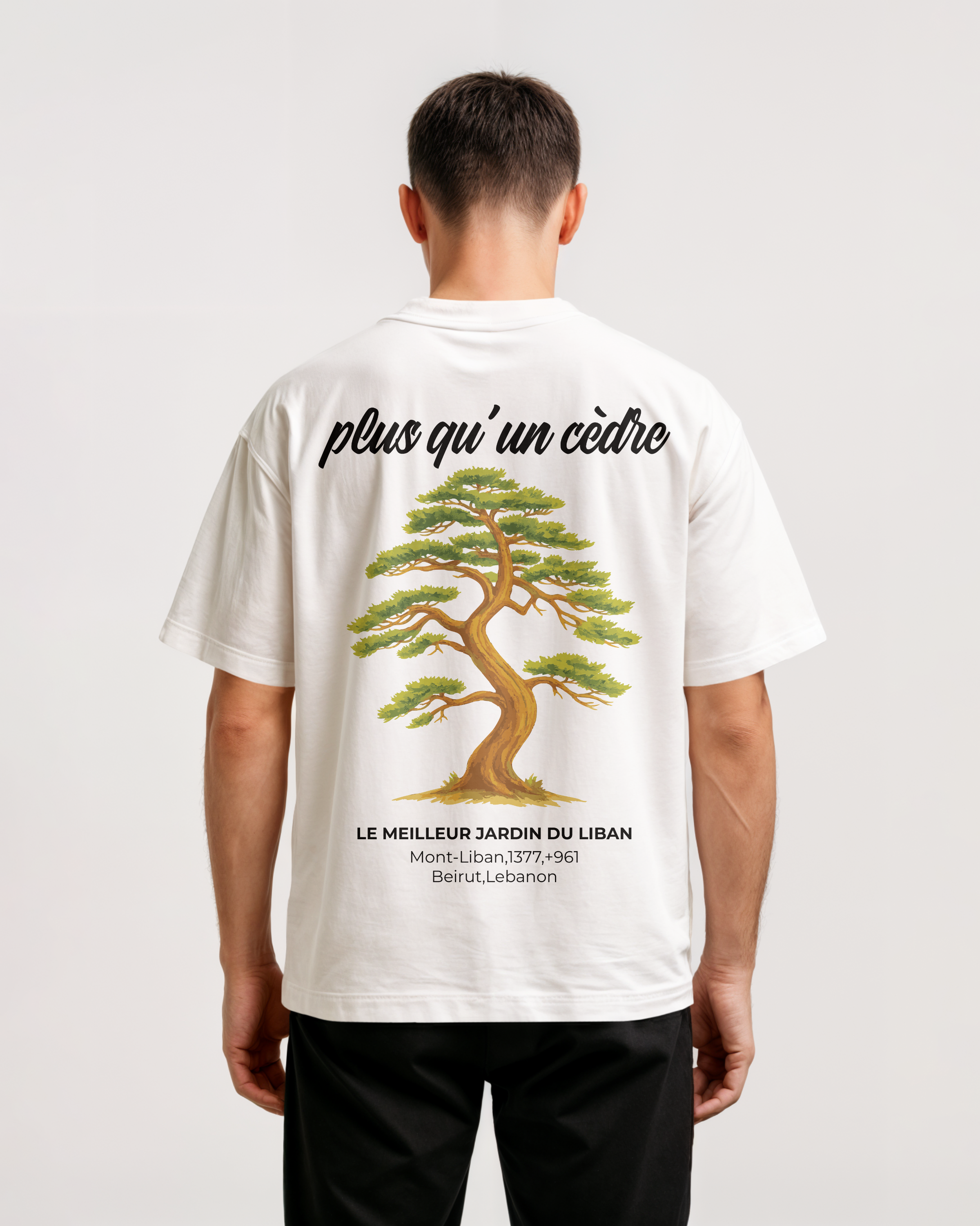 "Plus qu'un cèdre" t-shirt