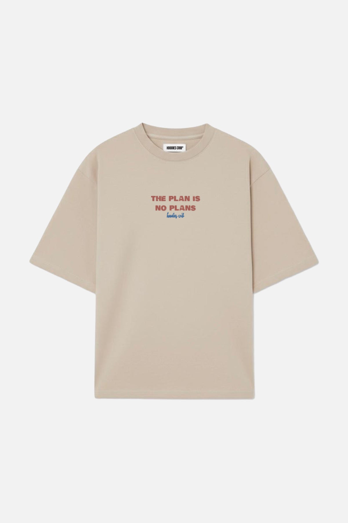 "No Plans" t-shirt