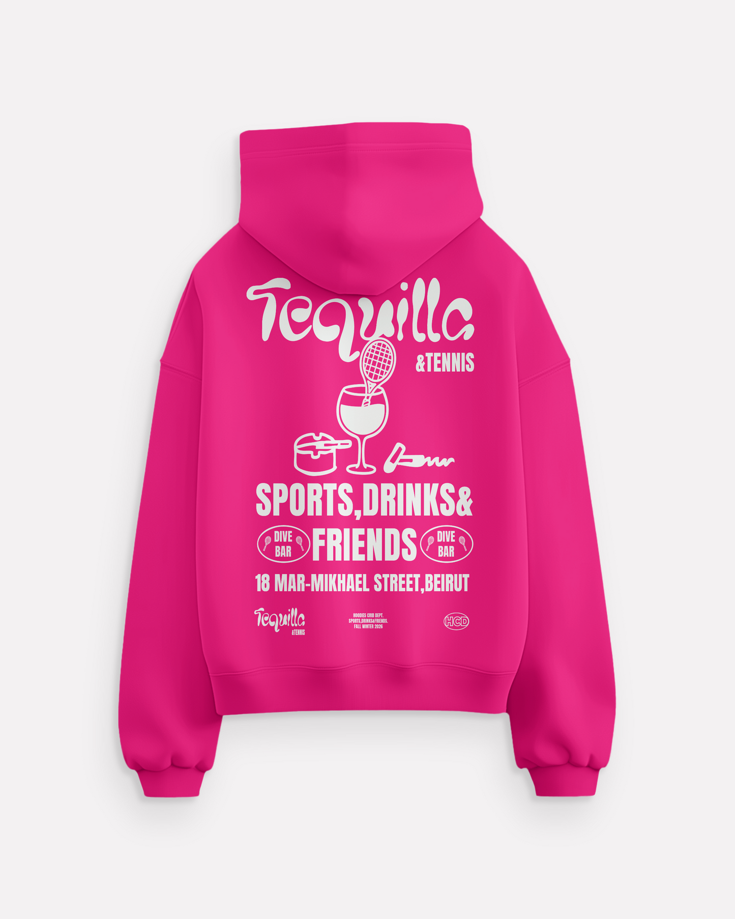"Tequulla & Tennis" hoodie