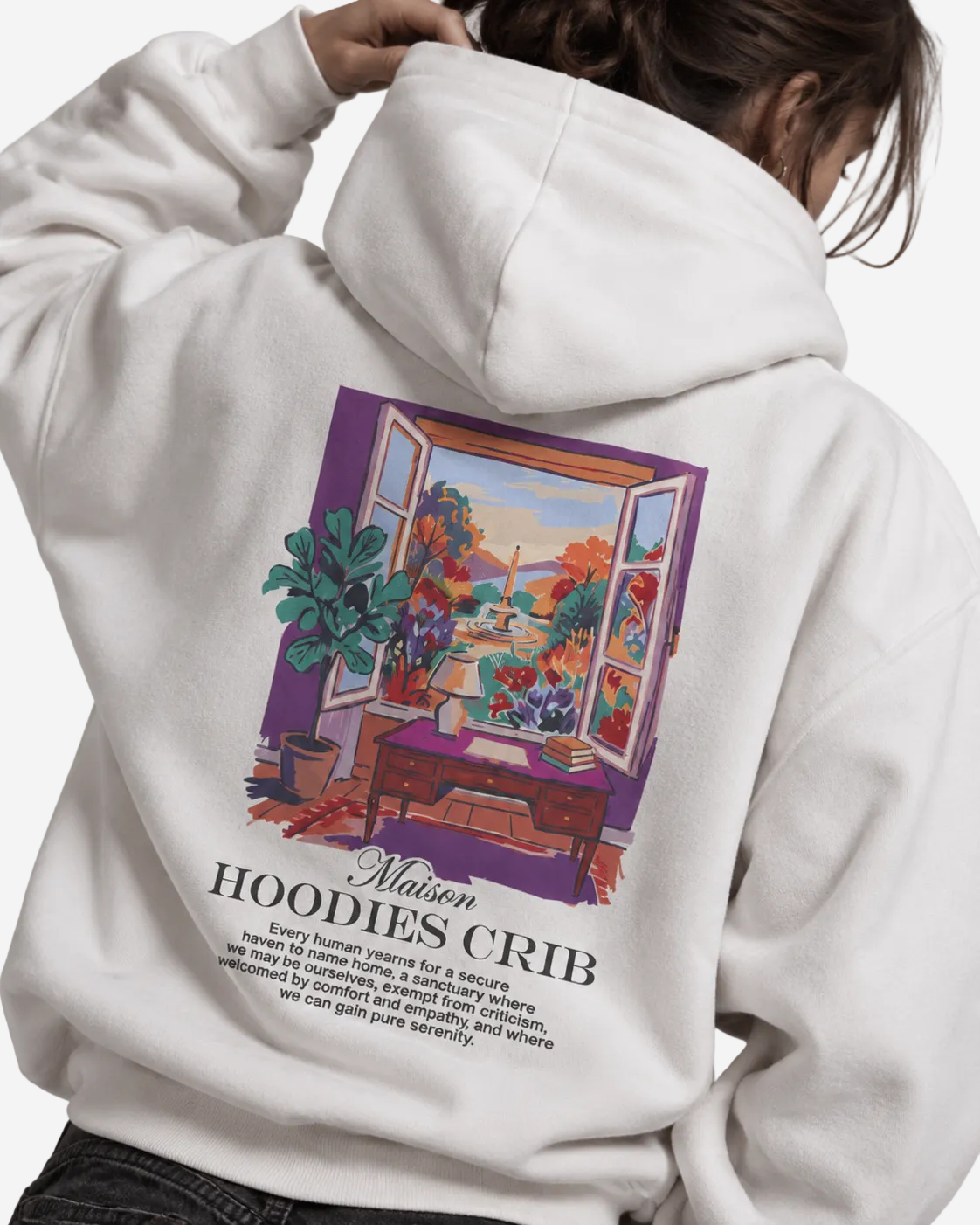 "Maison du crib" hoodie