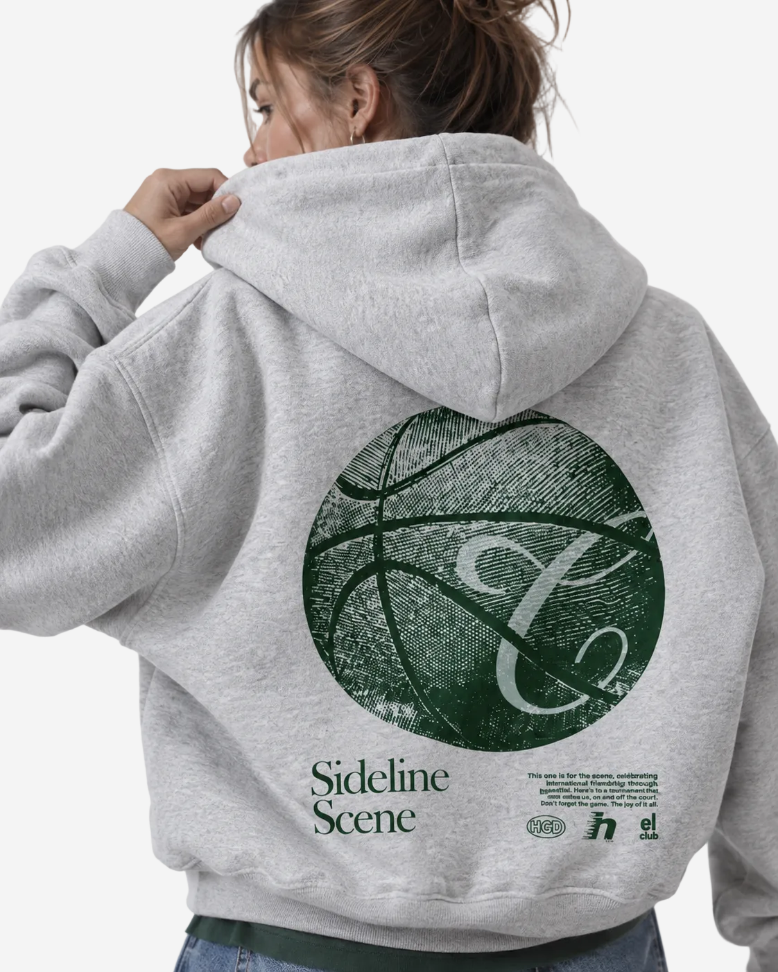 "Sideline Scene" hoodie