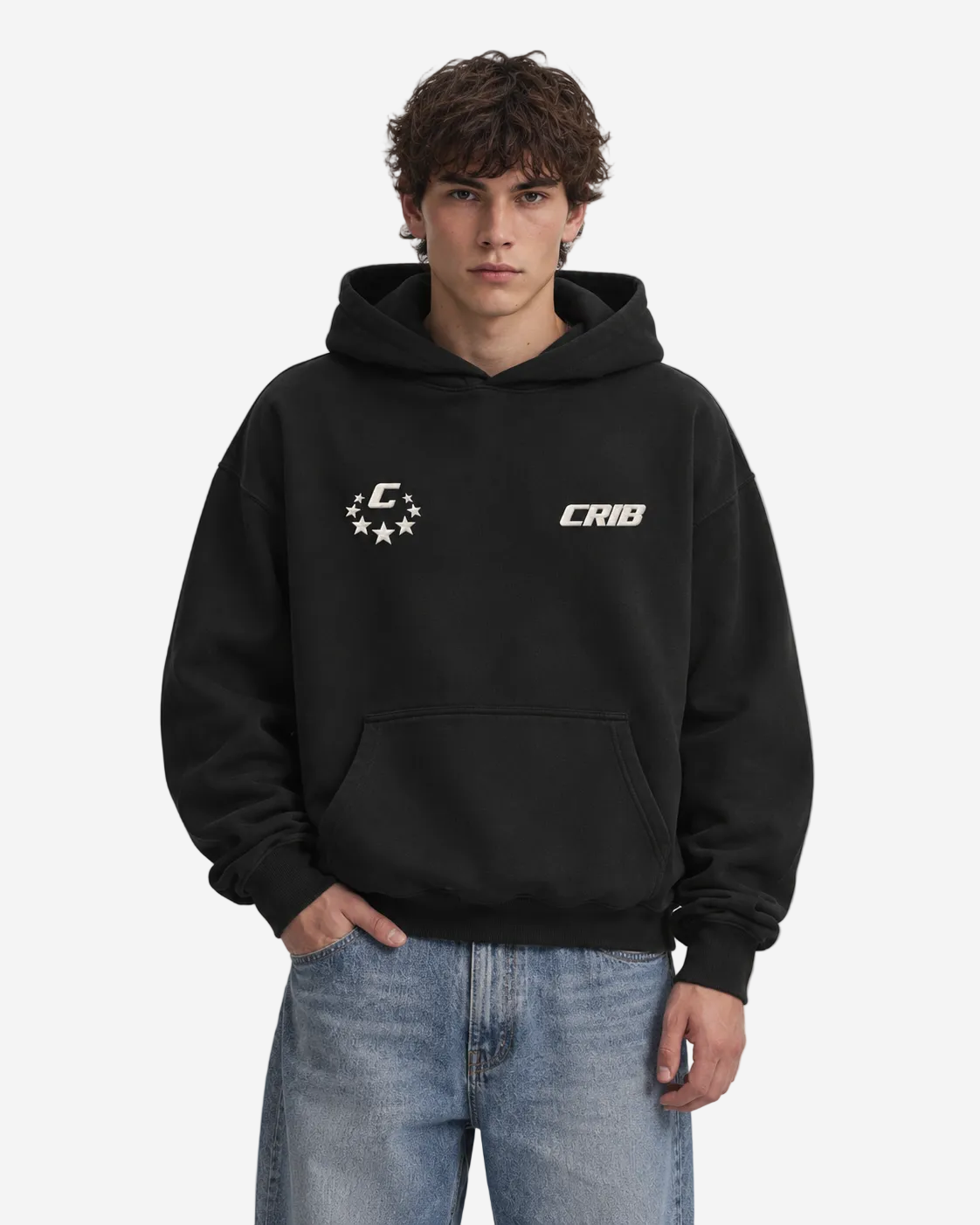 "Crib starry logo" hoodie