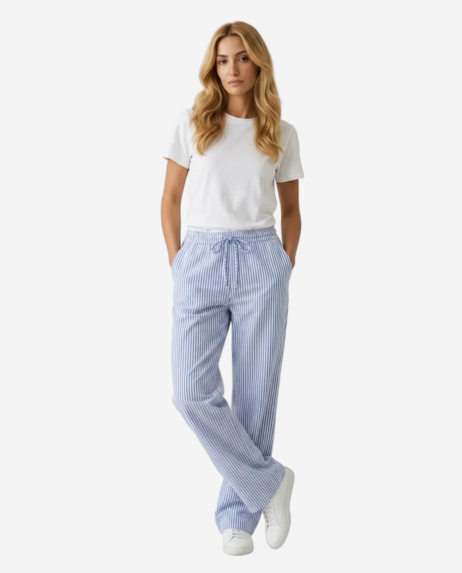 "Blue Striped" Sweatpants