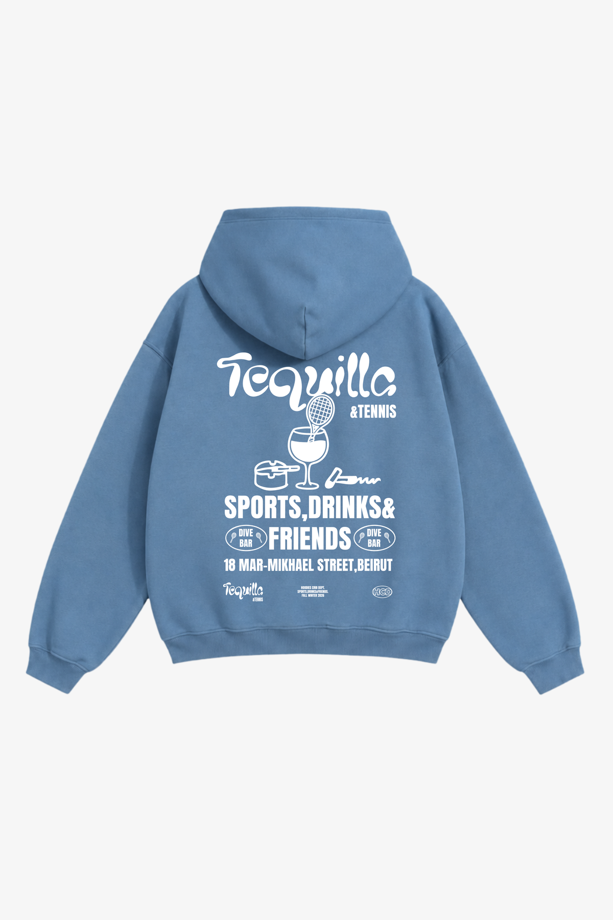"Tequila & Tennis" hoodie