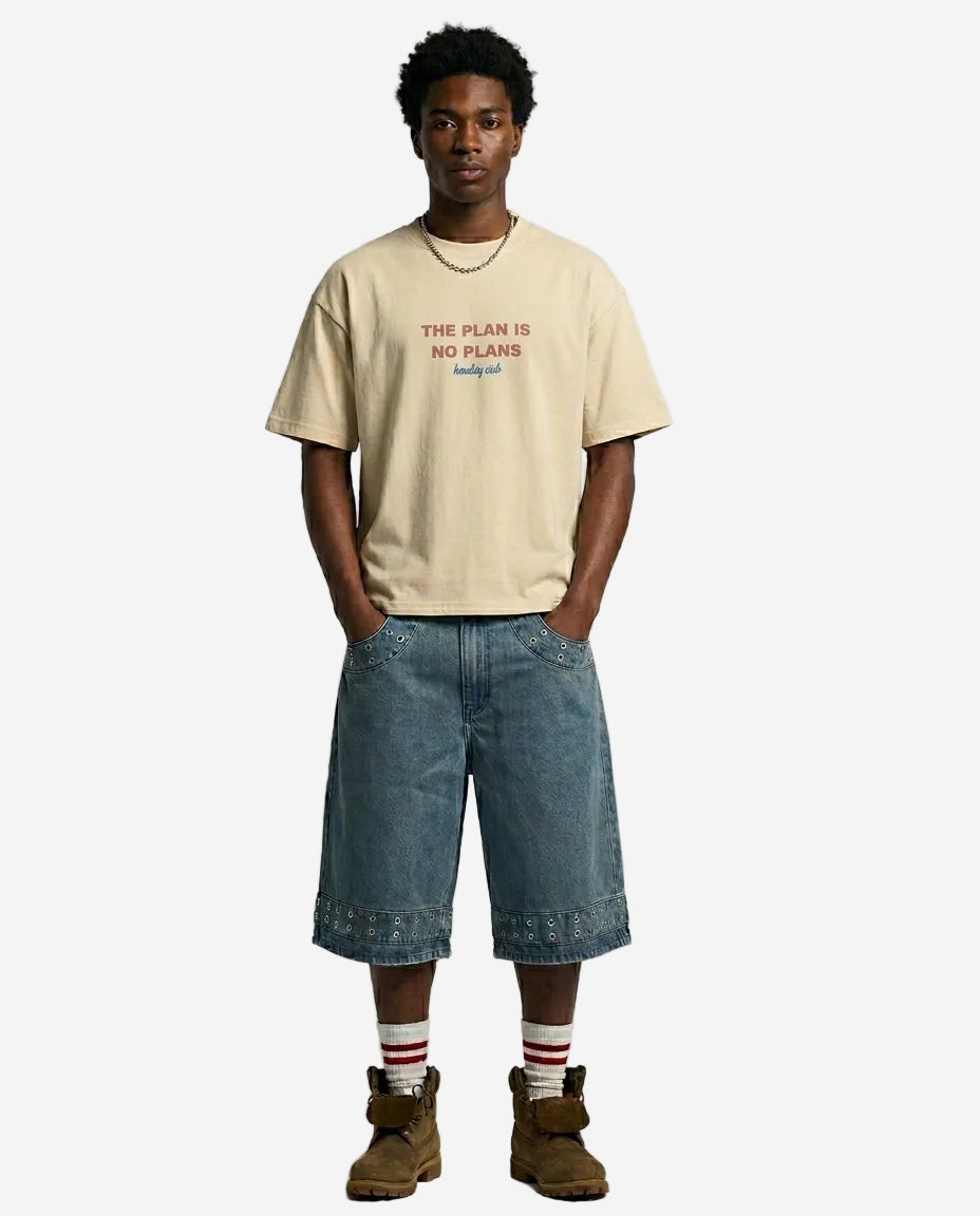 "No Plans" t-shirt