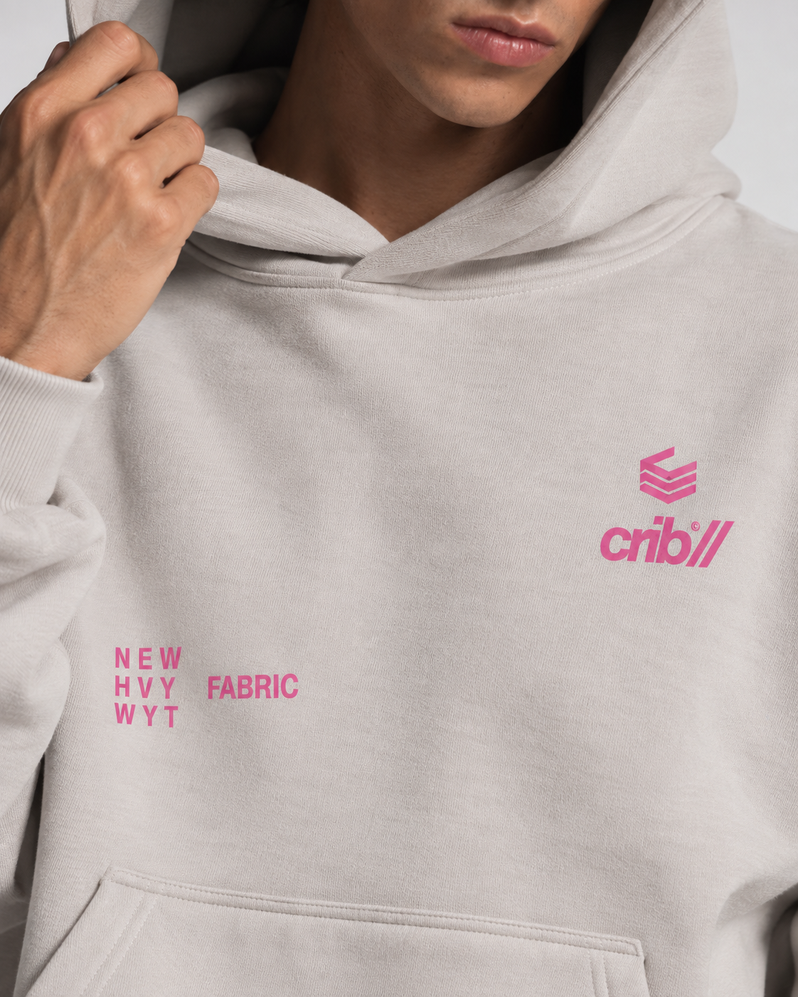 "Crib upgraded fabric" hoodie