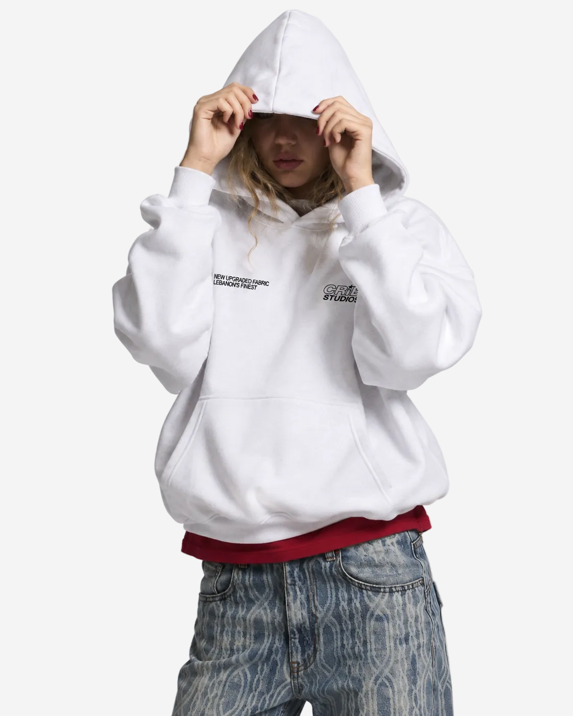 "Crib high heels" hoodie
