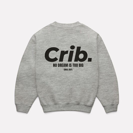 "No dream is too big" sweatshirt crew-neck