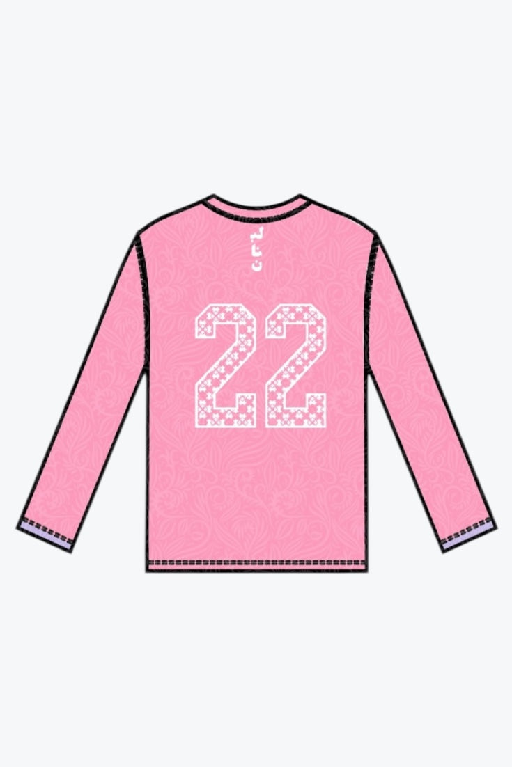 "Pink Lebanese Jersey" long-sleeve
