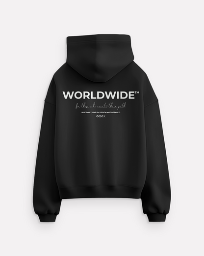 "Crib worldwide hoodie"