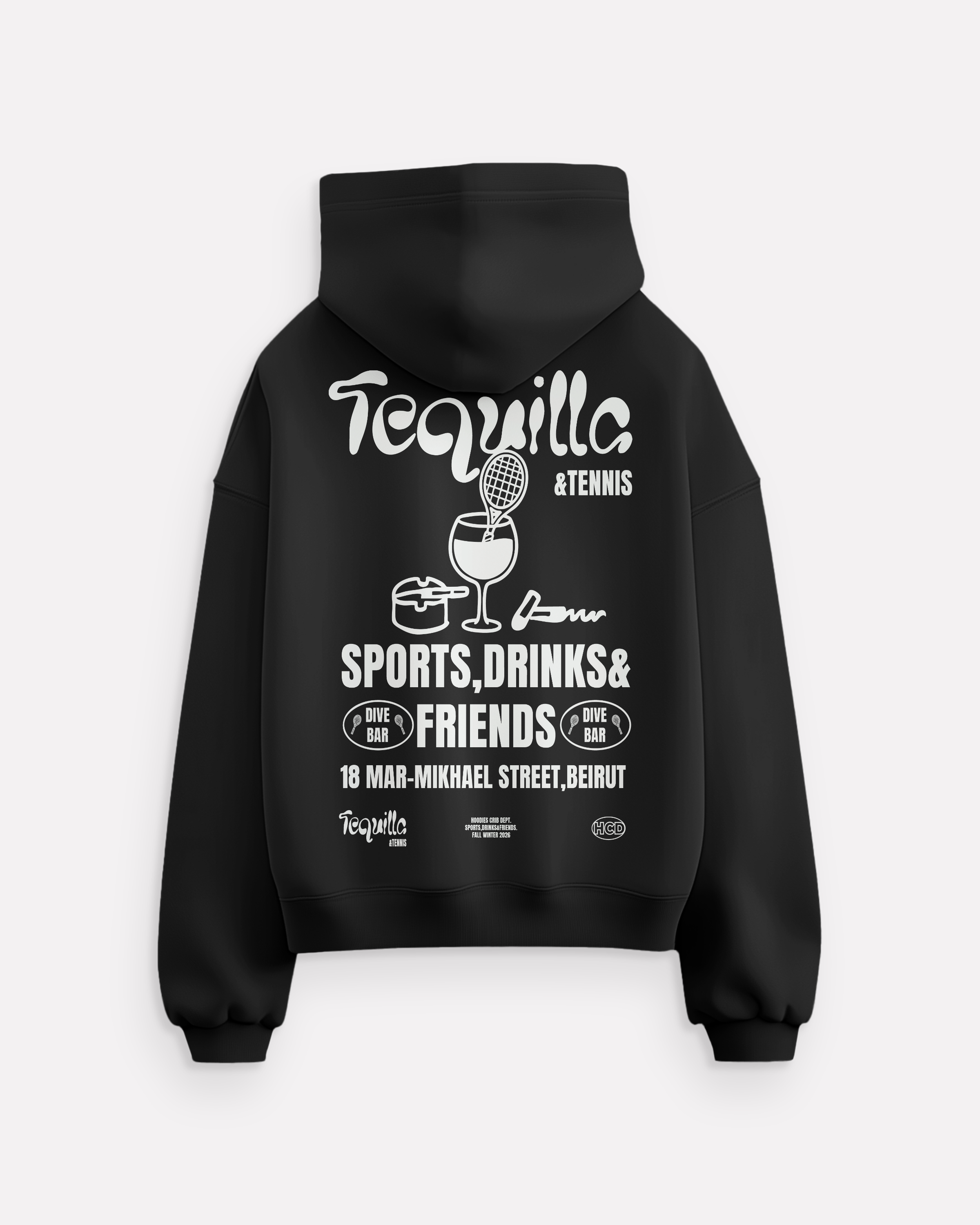 "Tequilla & Tennis" hoodie