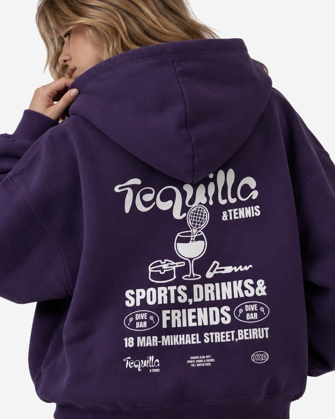 "Tequila & Tennis" hoodie