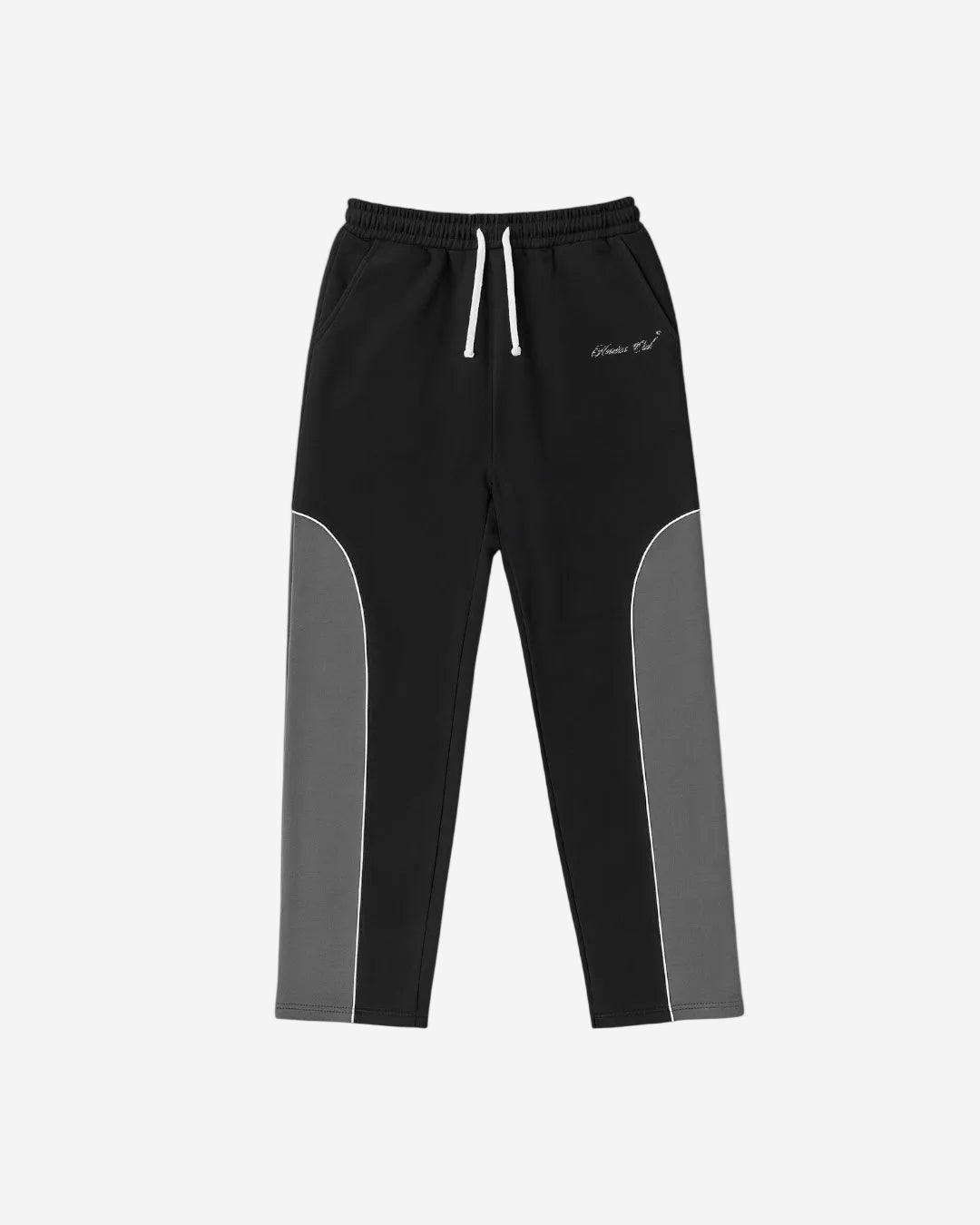 "Premium Baggy Uncuffed Sweatpants" black