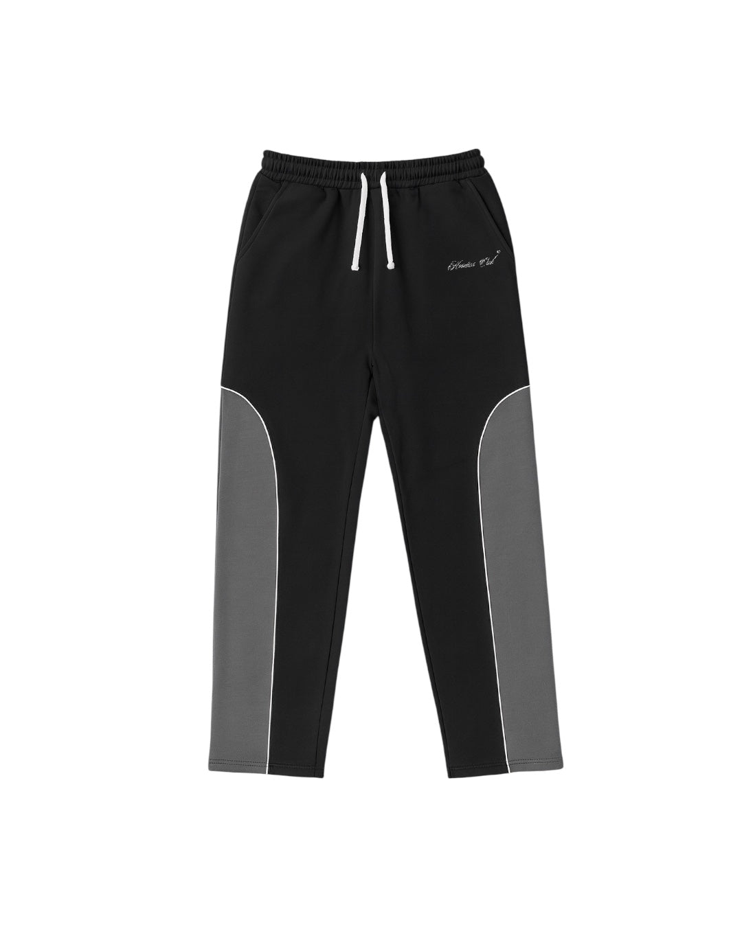 "Premium Baggy Uncuffed Sweatpants" black
