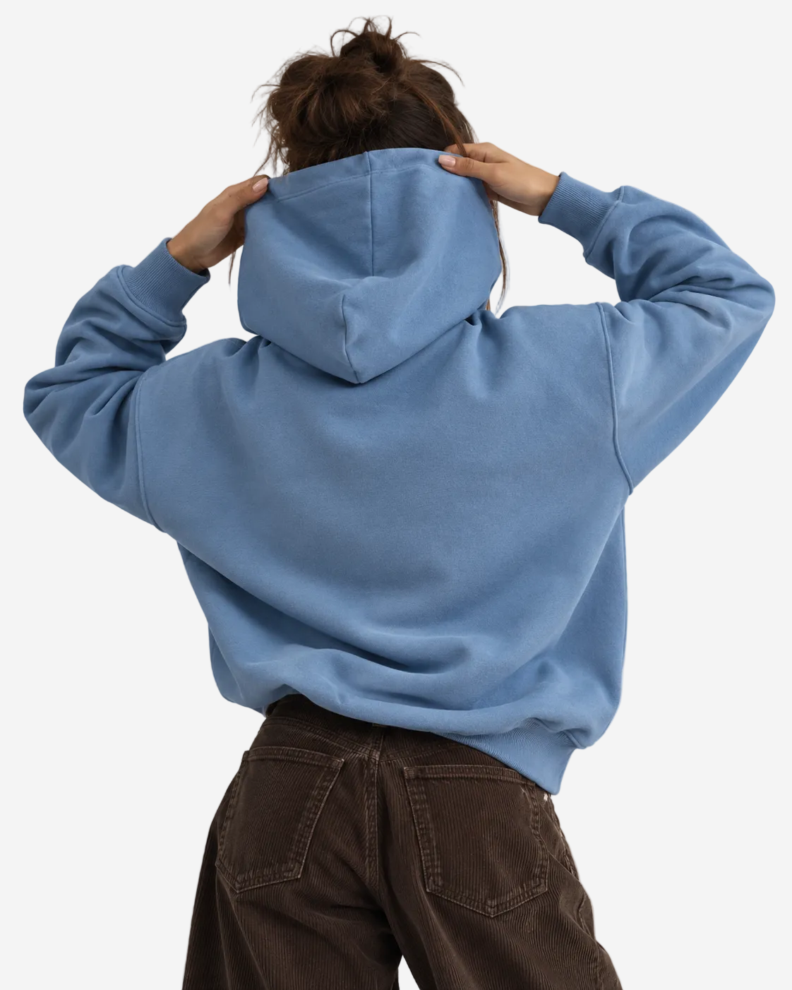 "Basic dusty blue" hoodie