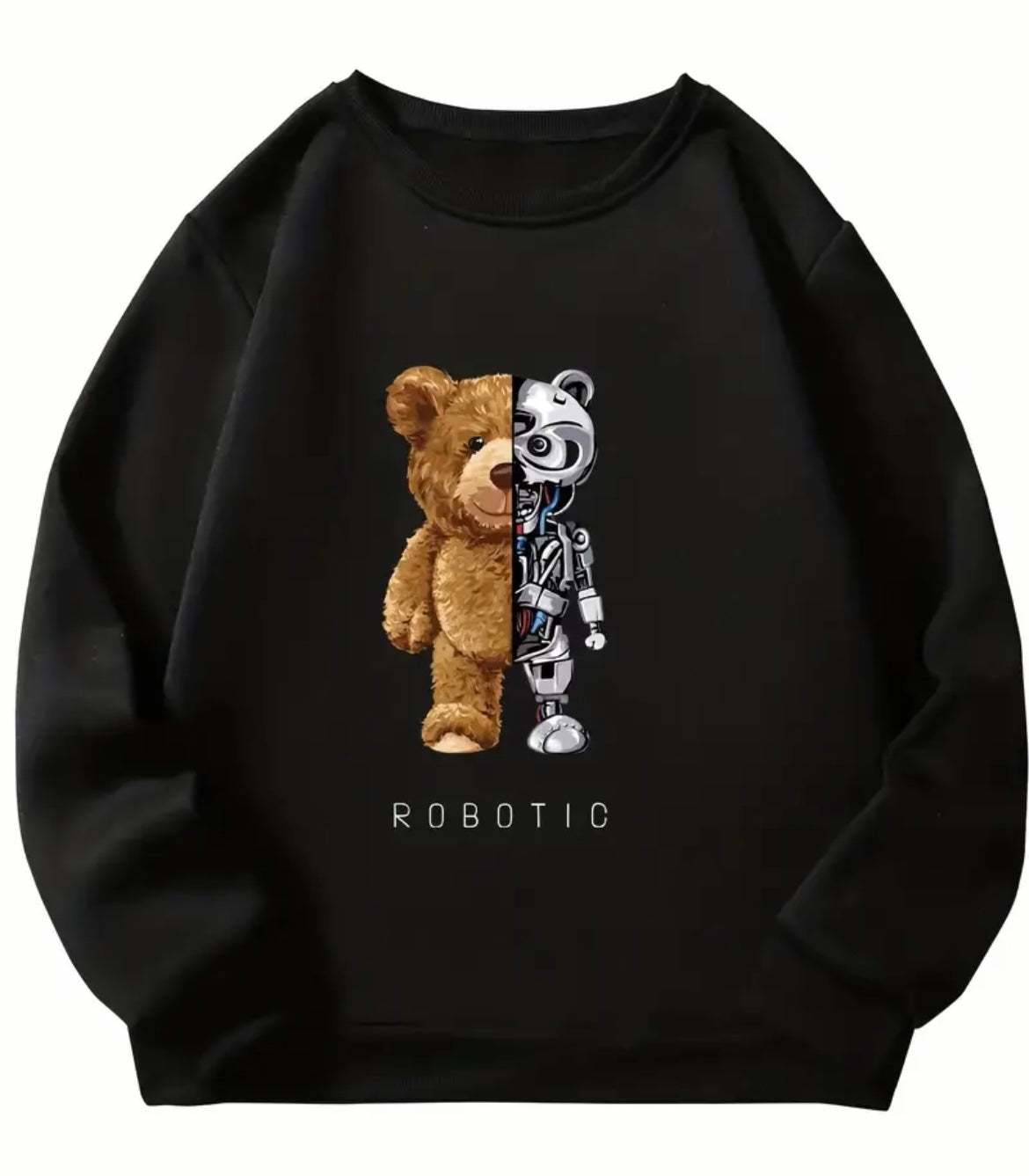 "Robotic Bear" sweatshirt (2 colors)