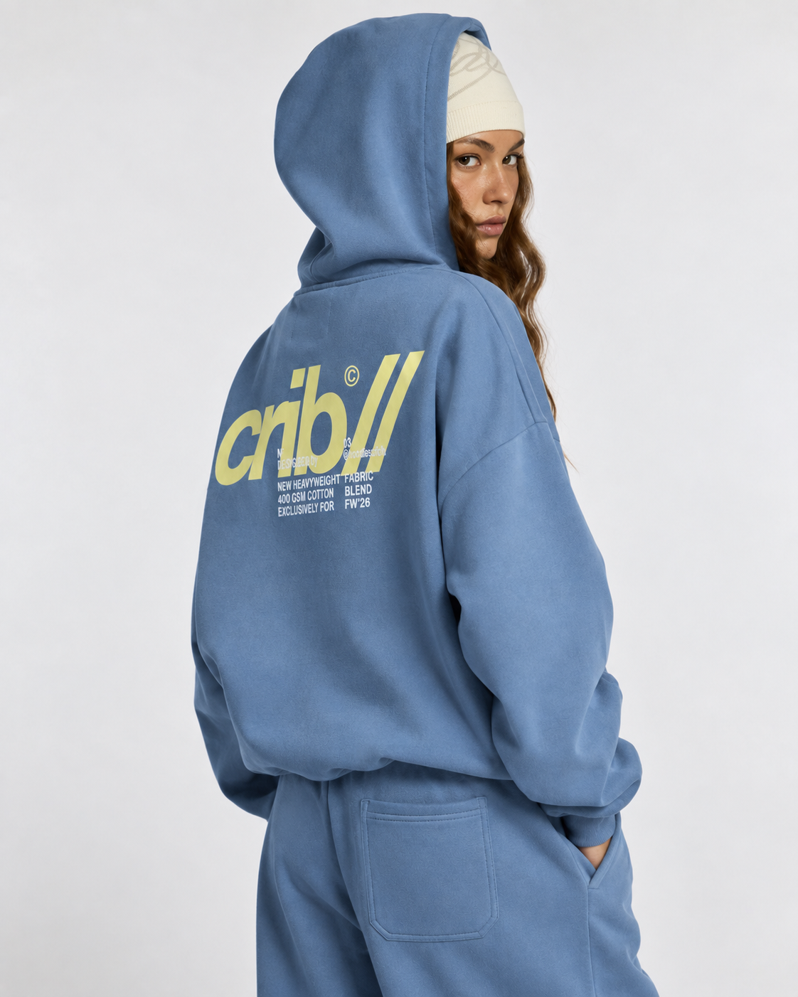 "Crib upgraded fabric" hoodie