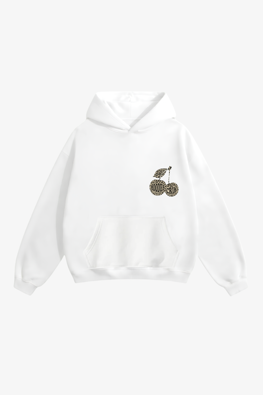 "Cherries leopard" hoodie