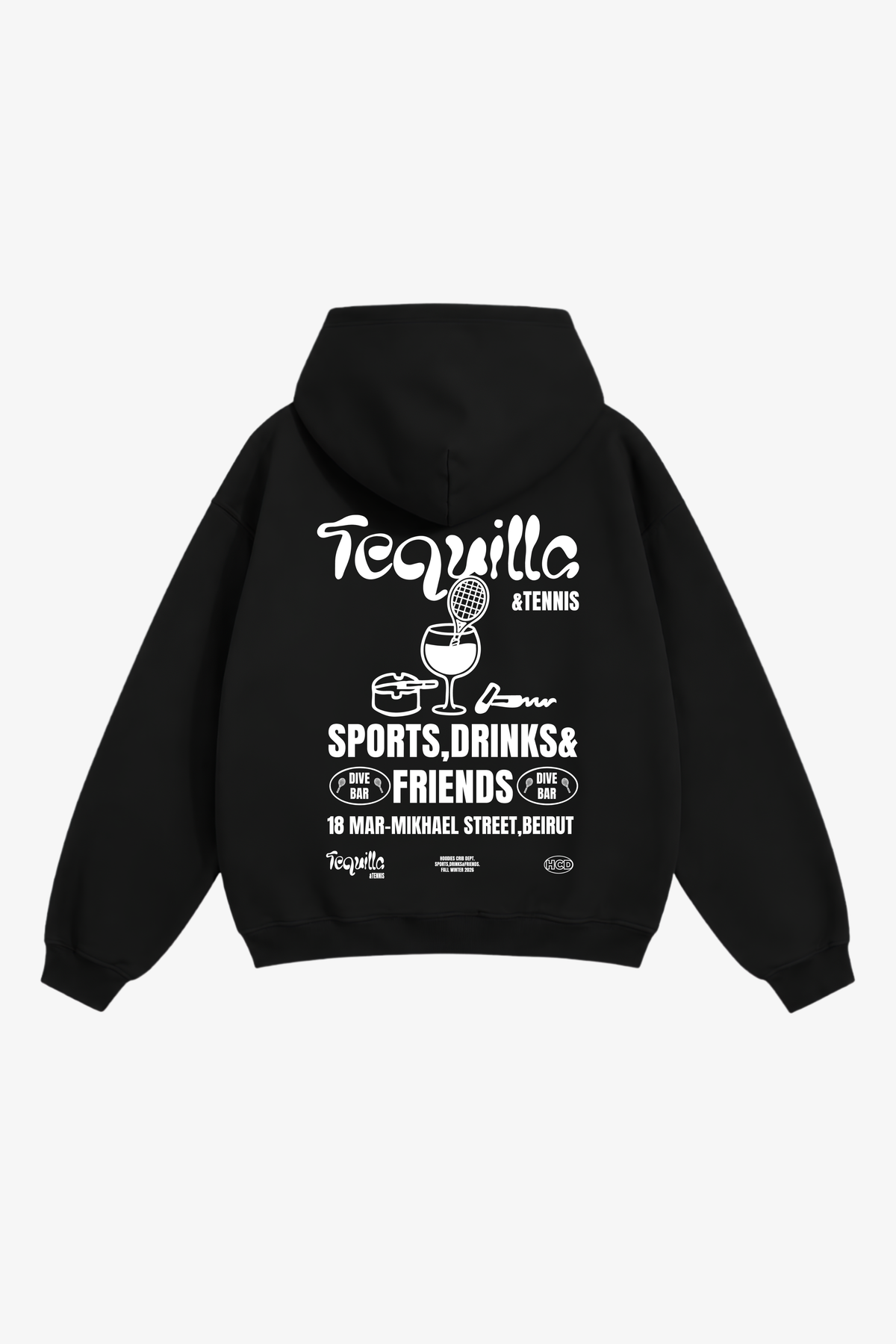 "Tequila & Tennis" hoodie