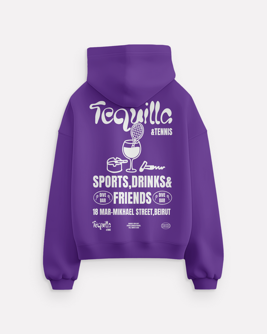"Tequulla & Tennis" hoodie