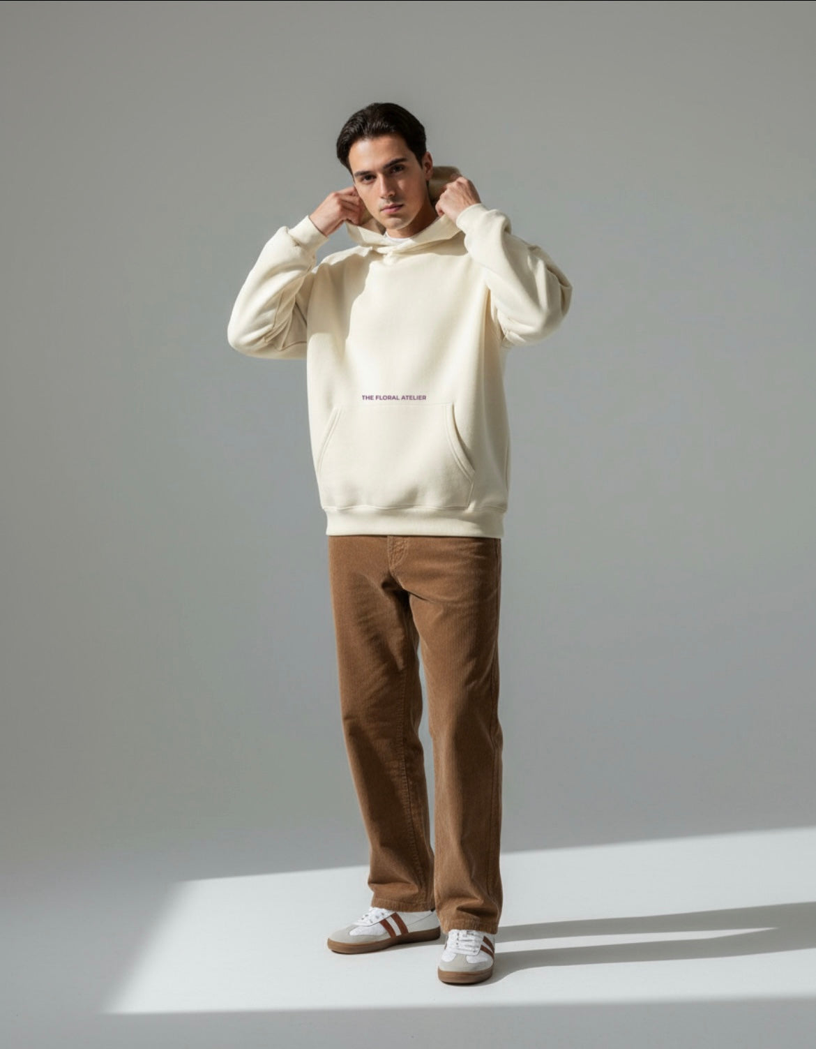 "The Floral Atelier" hoodie