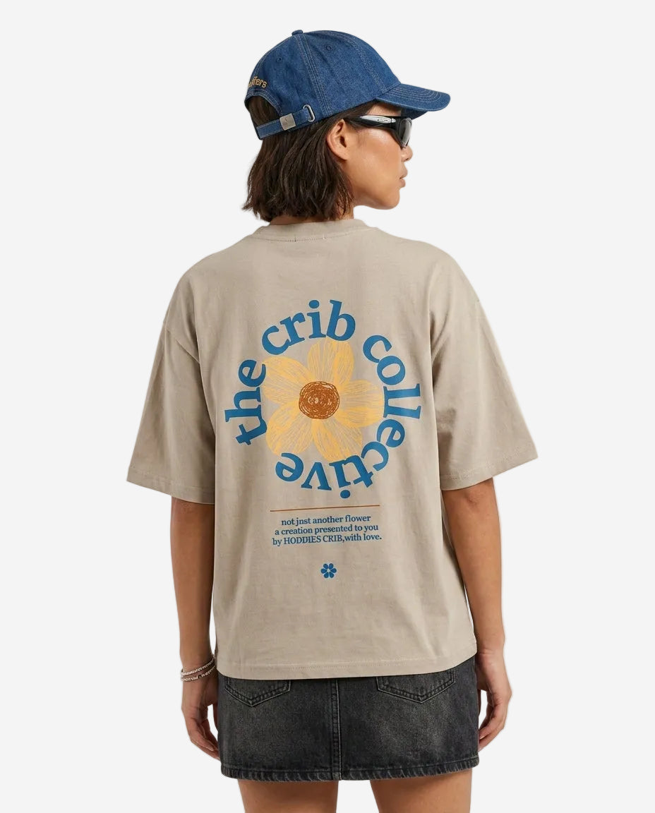 "Crib flower" t-shirt