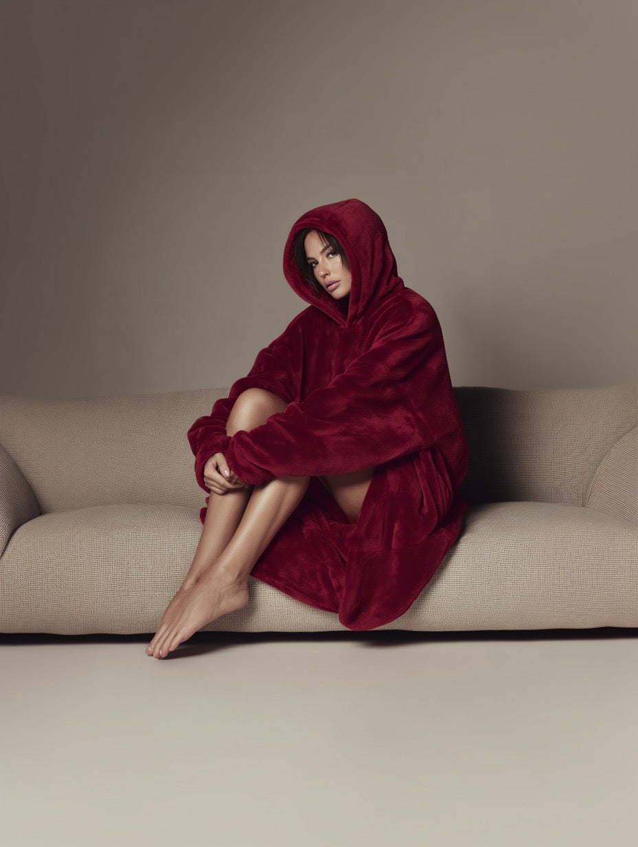 "Red" Blanket Hoodie (Heavyweight)