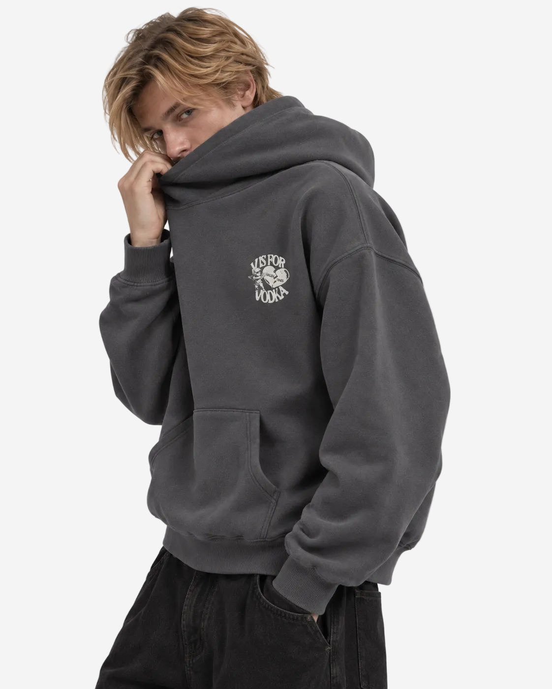 "V for Vodka" hoodie