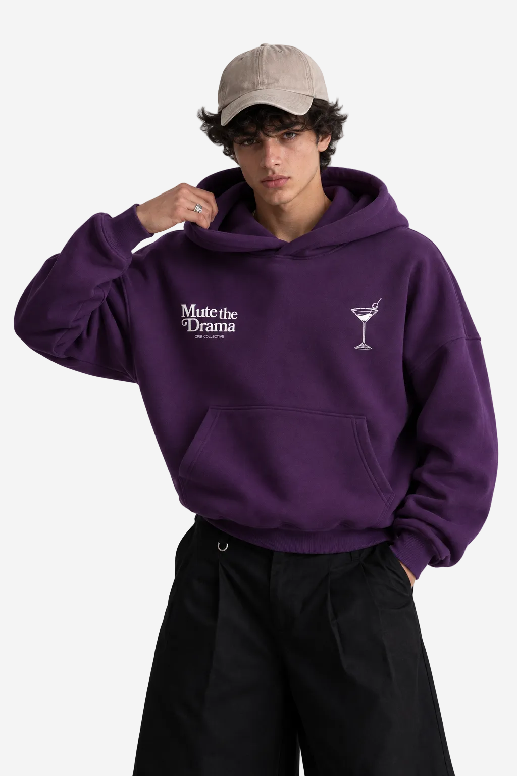 "Mute the drama" hoodie