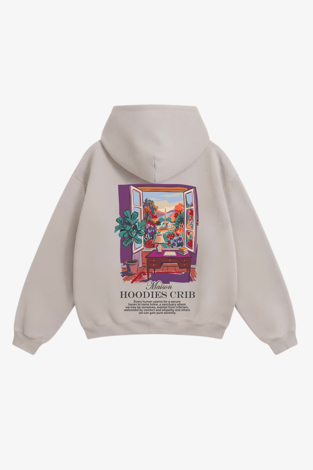 "Maison du crib" hoodie