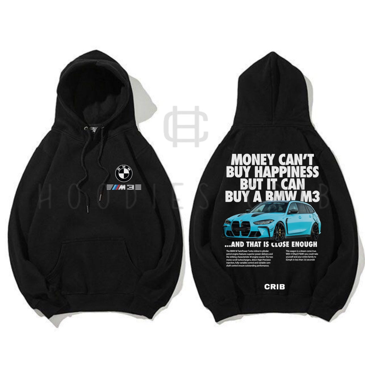 "BMW M3" hoodie