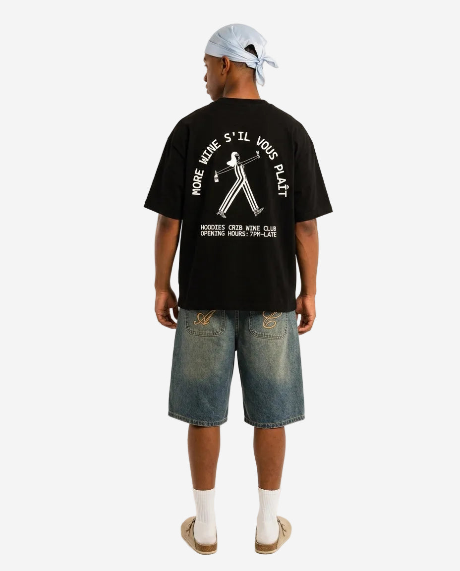 "More Wine SVP" t-shirt