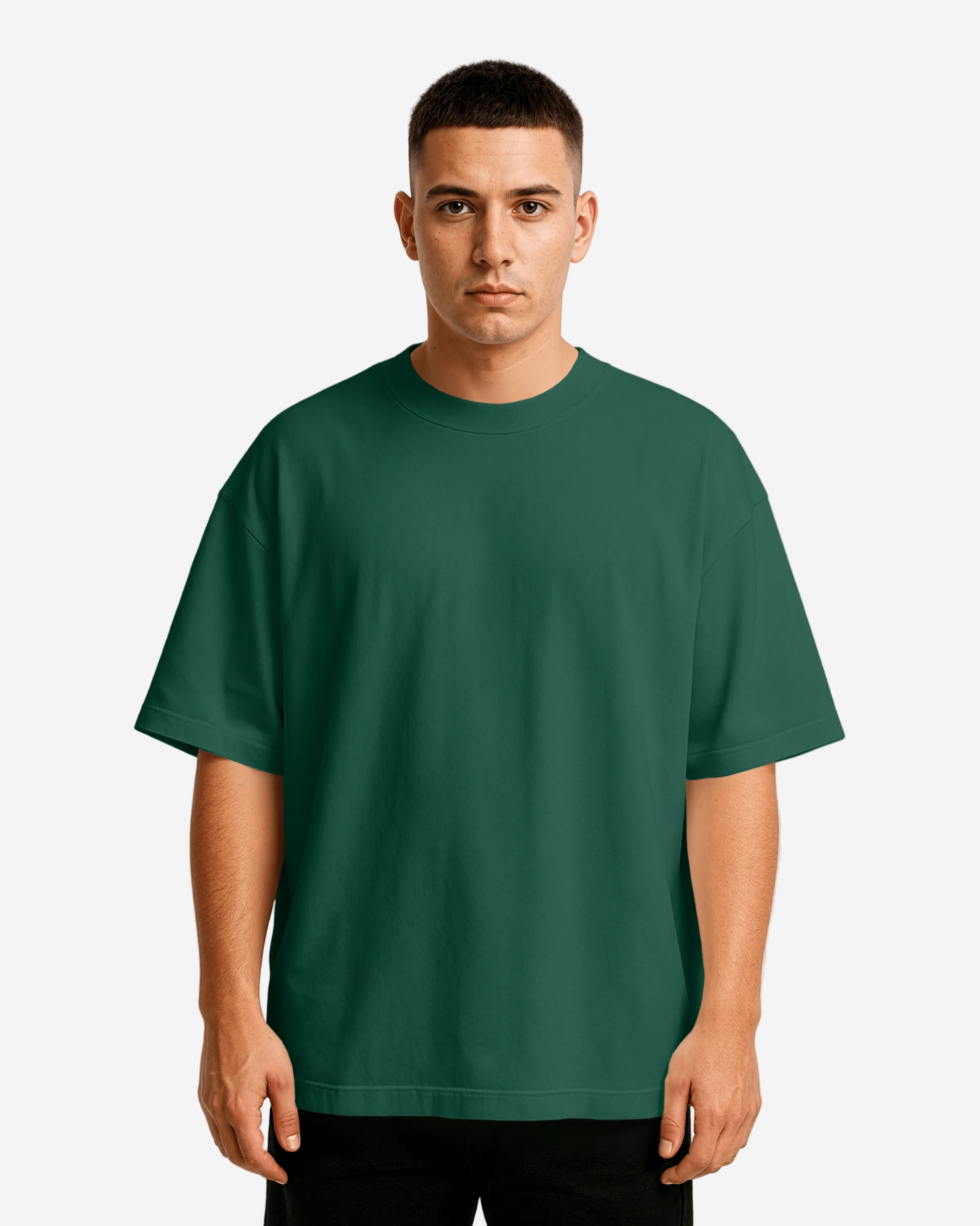 "Basic Dark Green" t-shirt