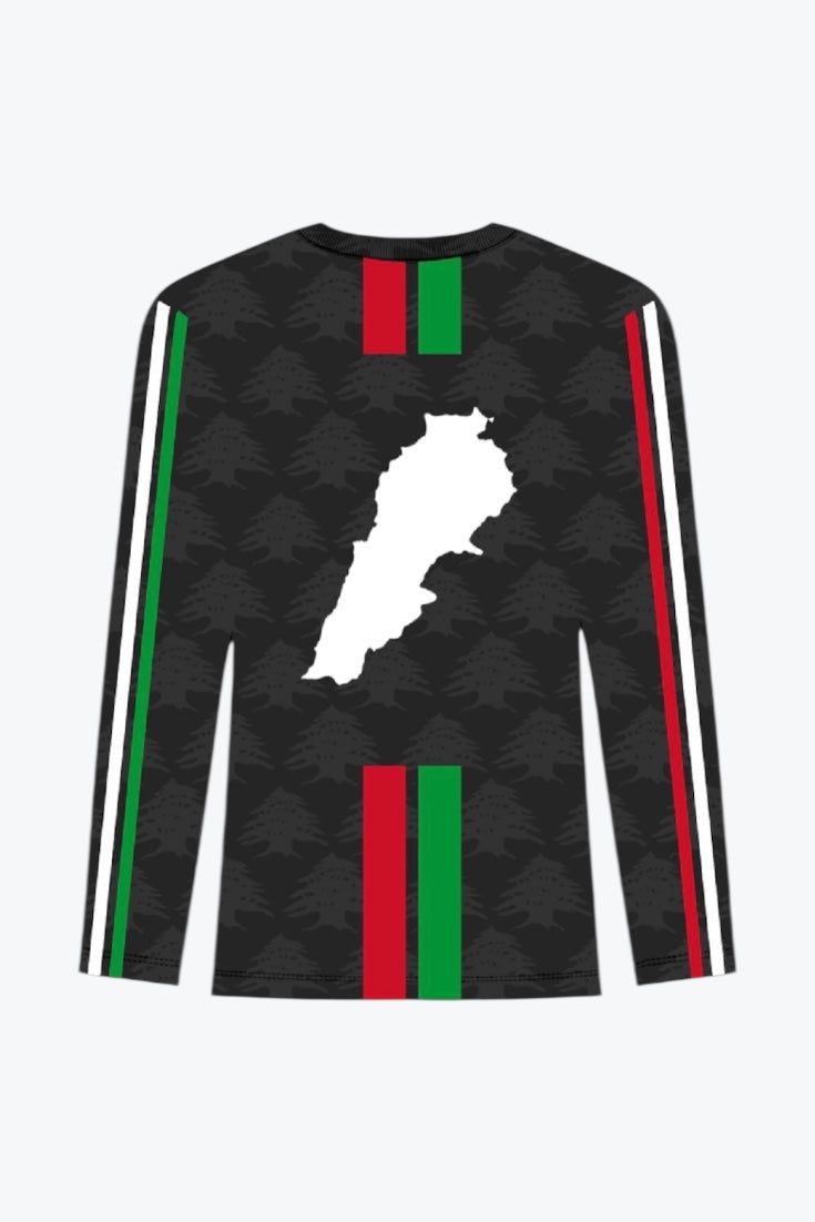 "Original Lebanese Jersey" long-sleeve black