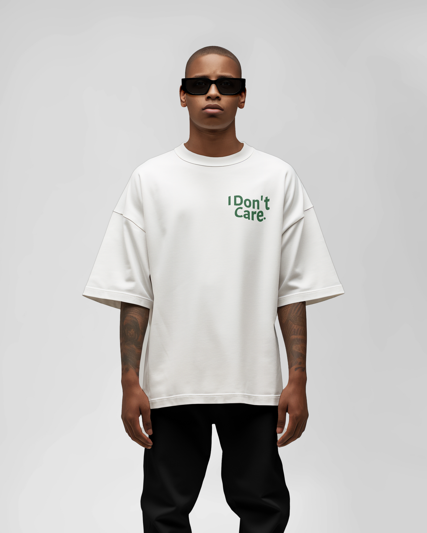 "Don't care" t-shirt