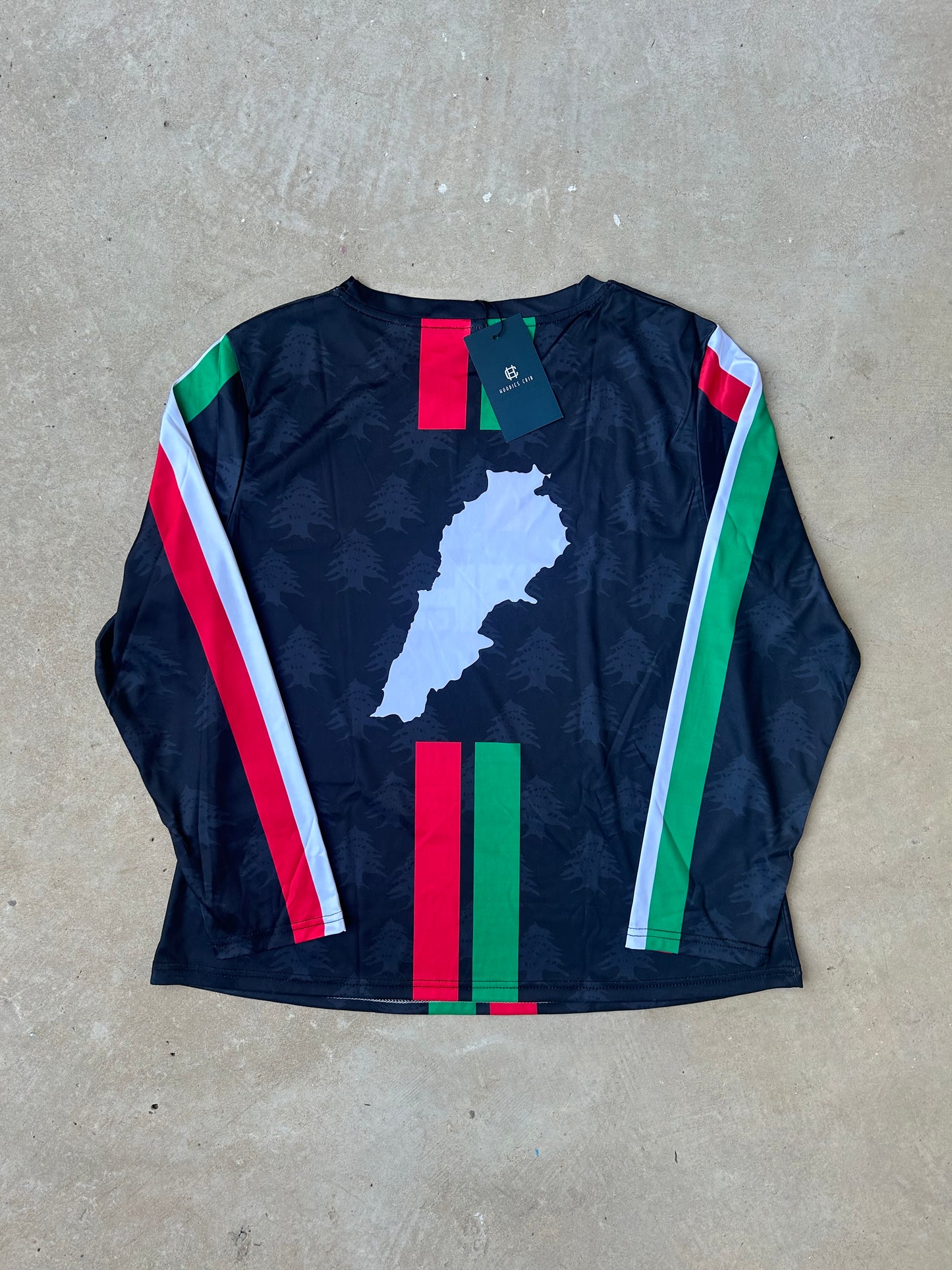 "Original Lebanese Jersey" long-sleeve black