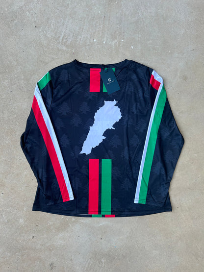 "Original Lebanese Jersey" long-sleeve black