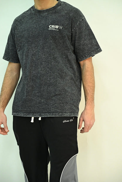 "Premium Baggy Uncuffed Sweatpants" black
