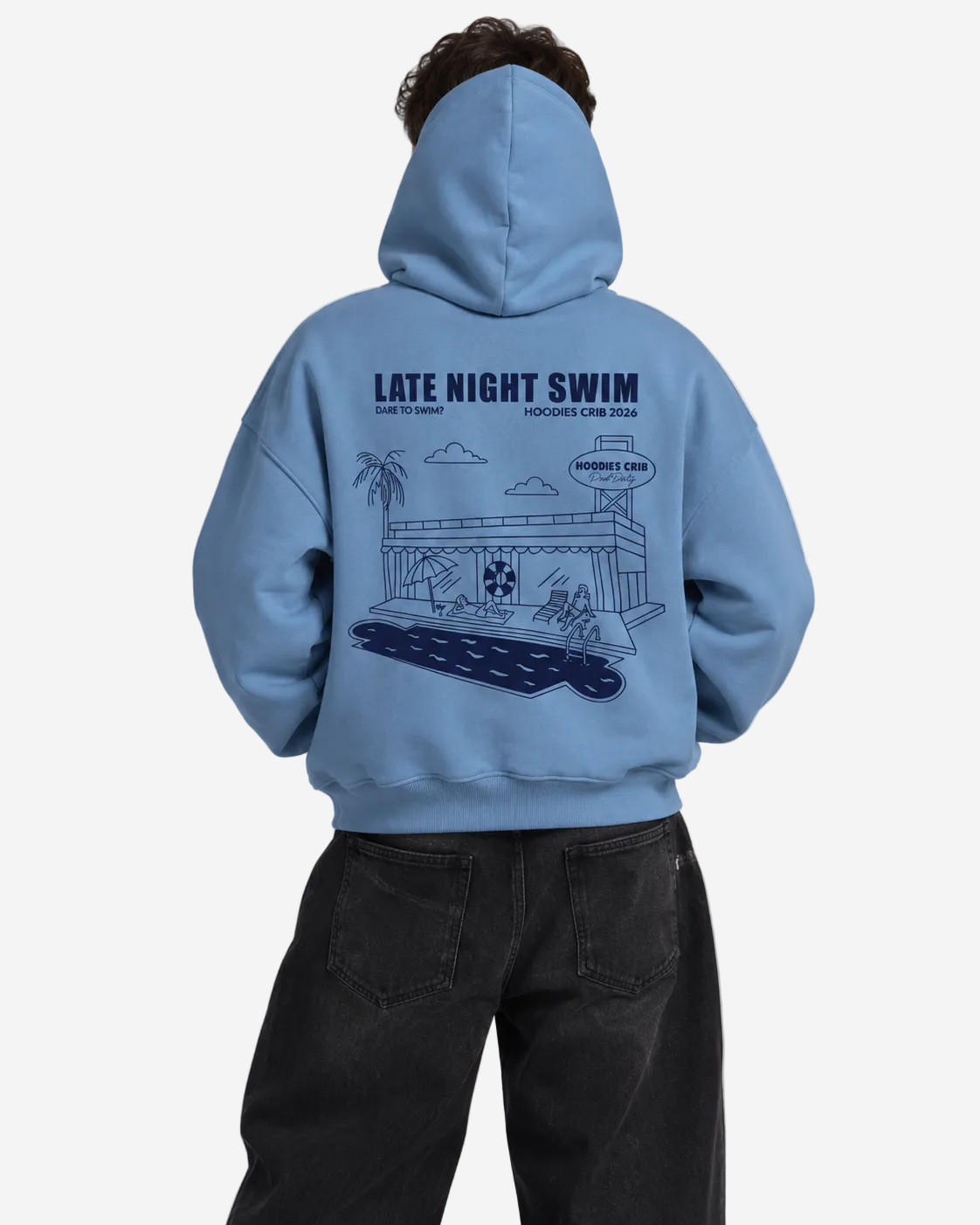 "Pool party" hoodie
