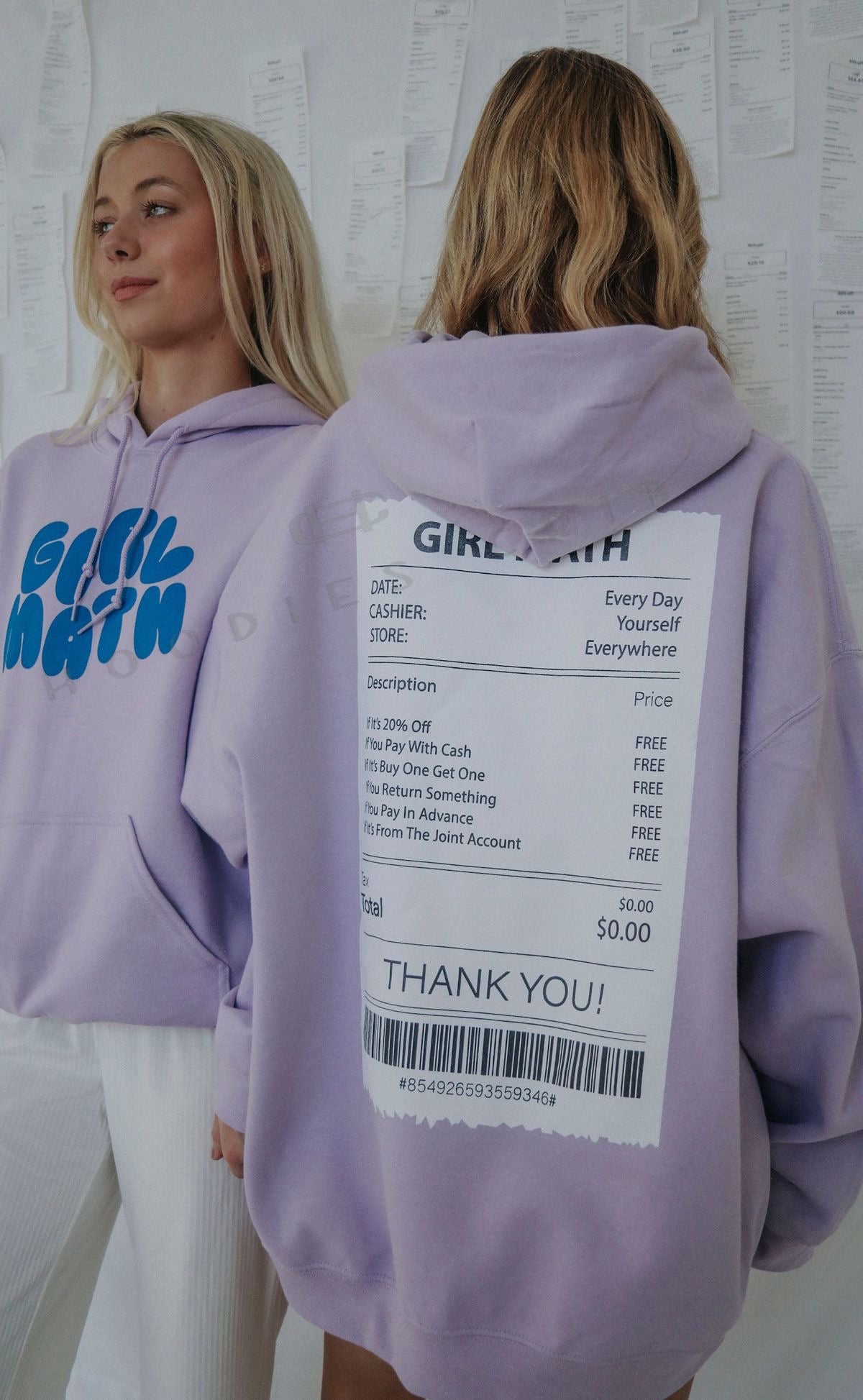 "Girl Math" hoodie