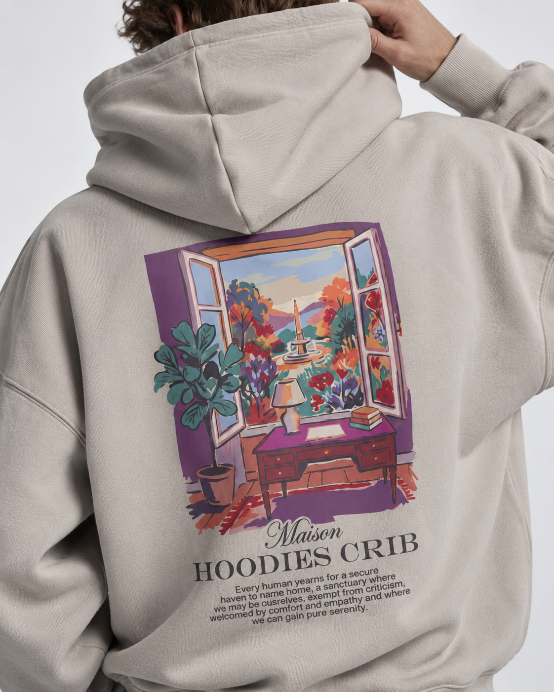 "Maison du crib" hoodie