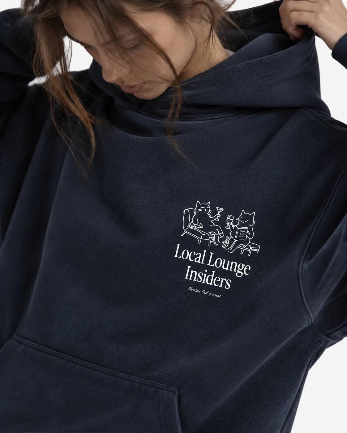 "Local lounge" hoodie