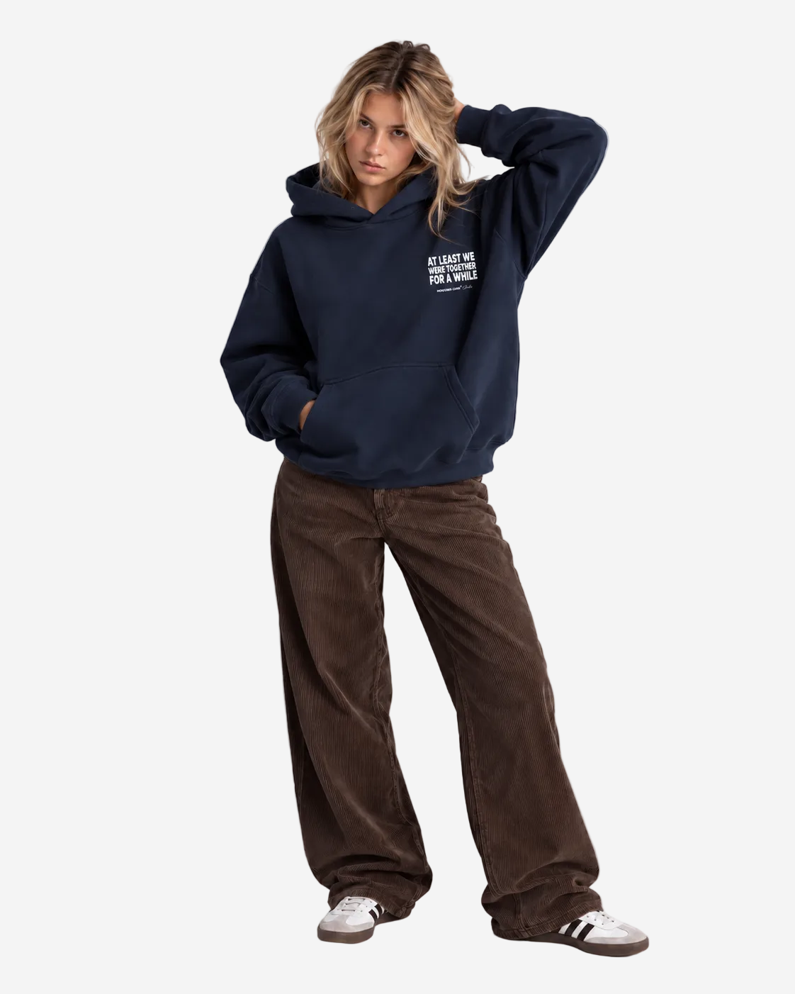 "At least we were" hoodie