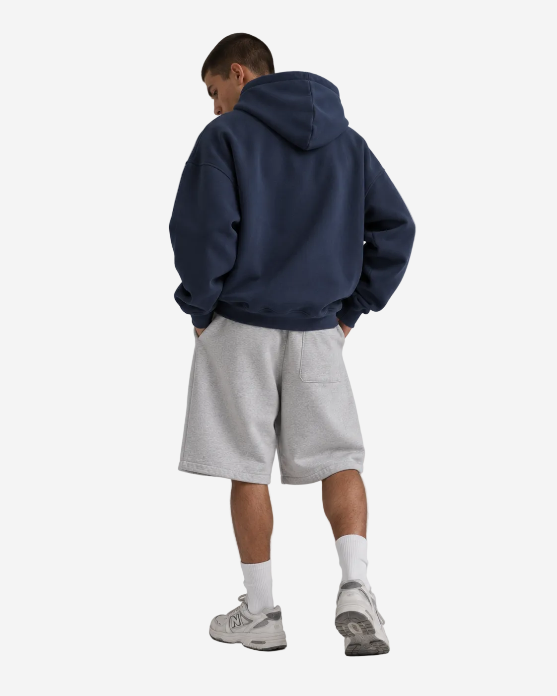 "Basic navy" hoodie